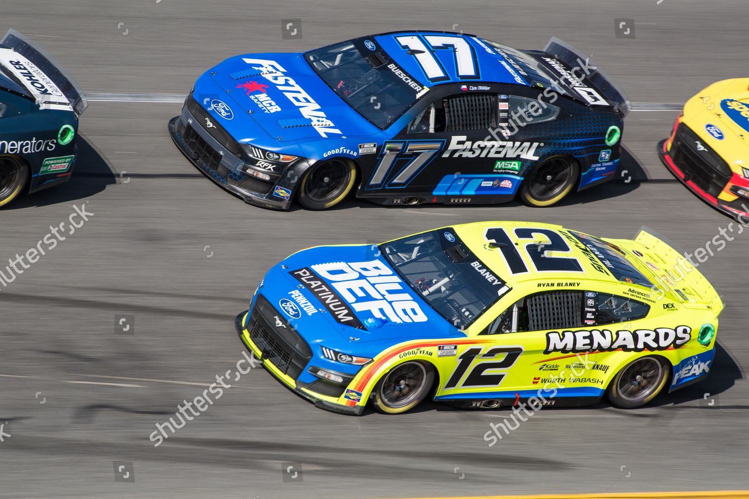 Nascar Cup Series Drivers Ryan Blaney Editorial Stock Photo - Stock ...