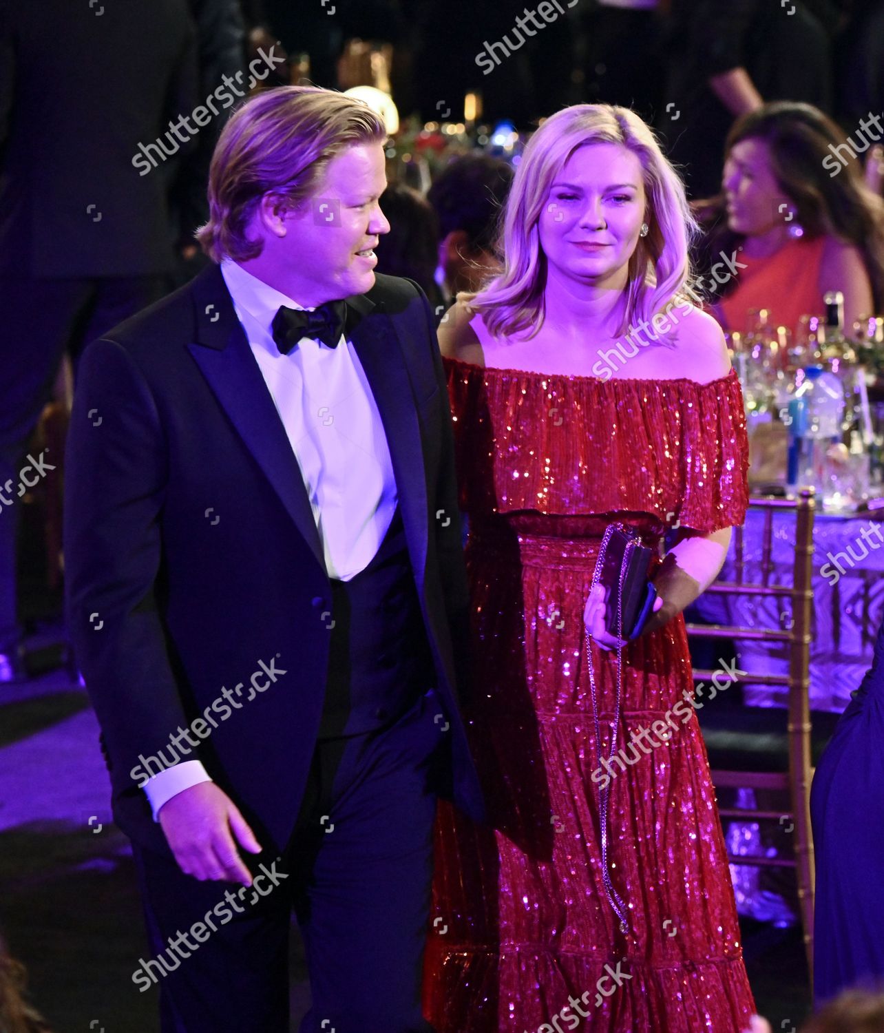 Jesse Plemons Kirsten Dunst Editorial Stock Photo - Stock Image