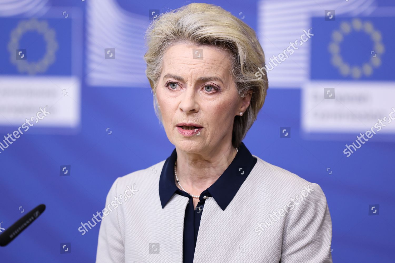 European Commission President Ursula Von Der Editorial Stock Photo ...