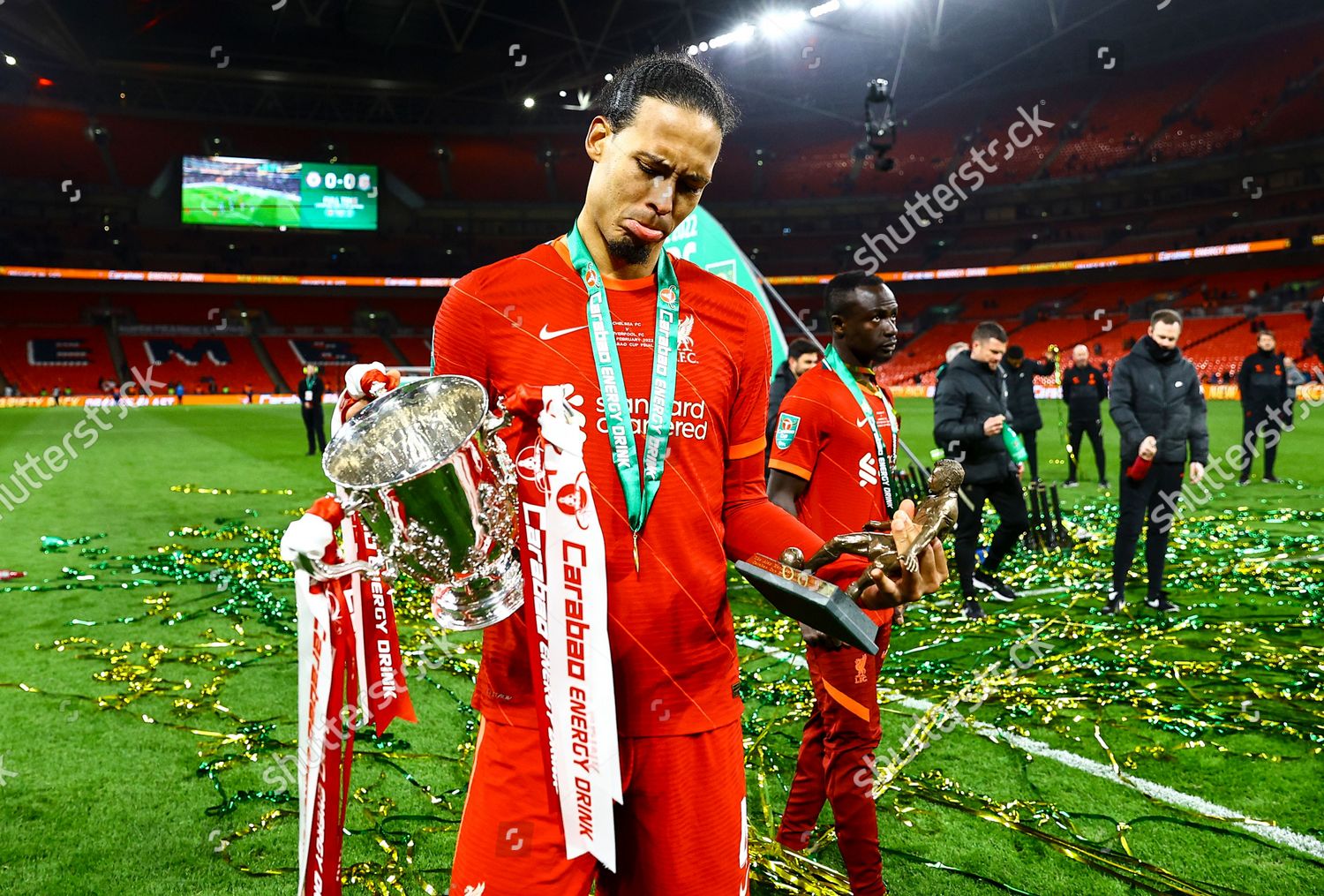 Virgil Van Dijk Liverpool Carabao League Editorial Stock Photo - Stock ...