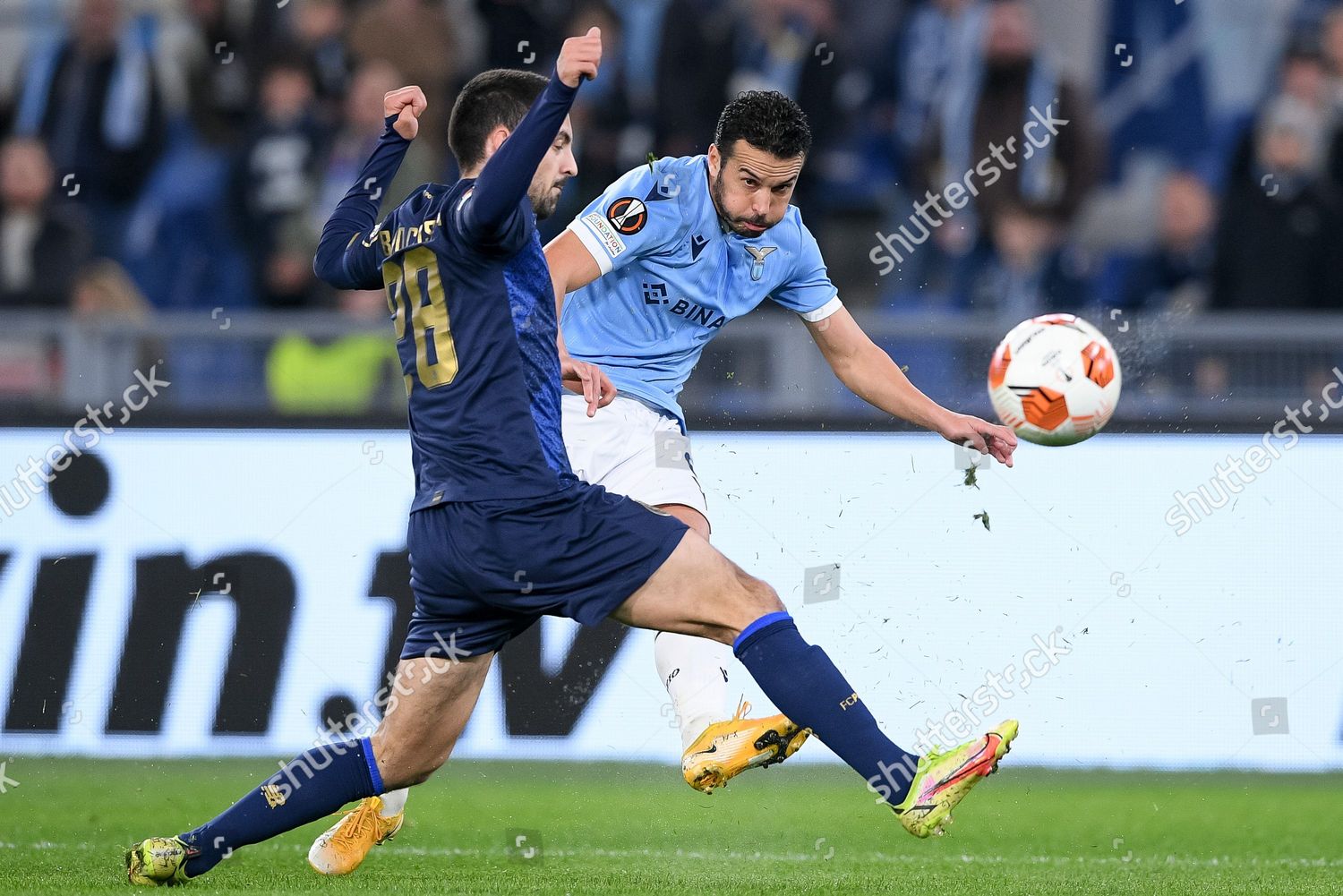 Pedro Ss Lazio During Uefa Europa Editorial Stock Photo - Stock Image ...