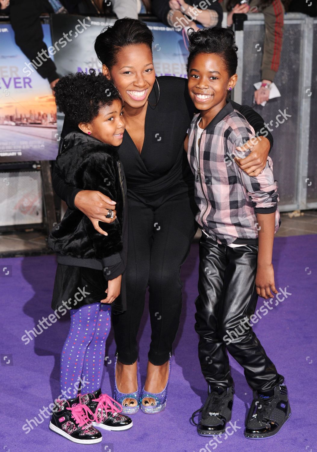 Jamelia Her Children Editorial Stock Photo - Stock Image | Shutterstock