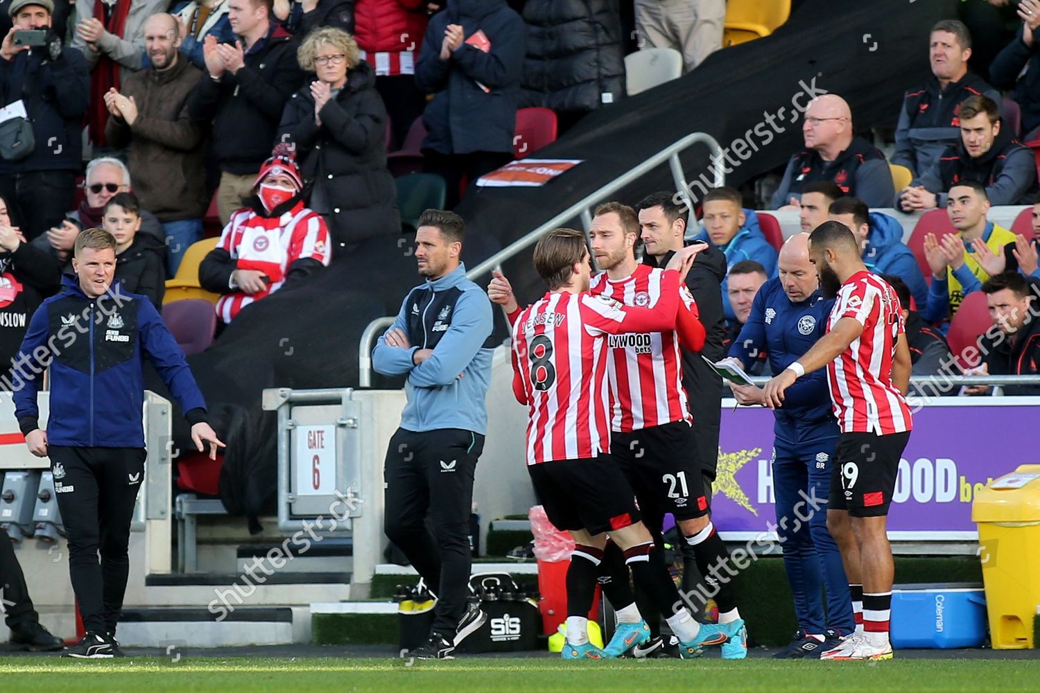 Christian Eriksen Gets Ready Make His Editorial Stock Photo - Stock ...