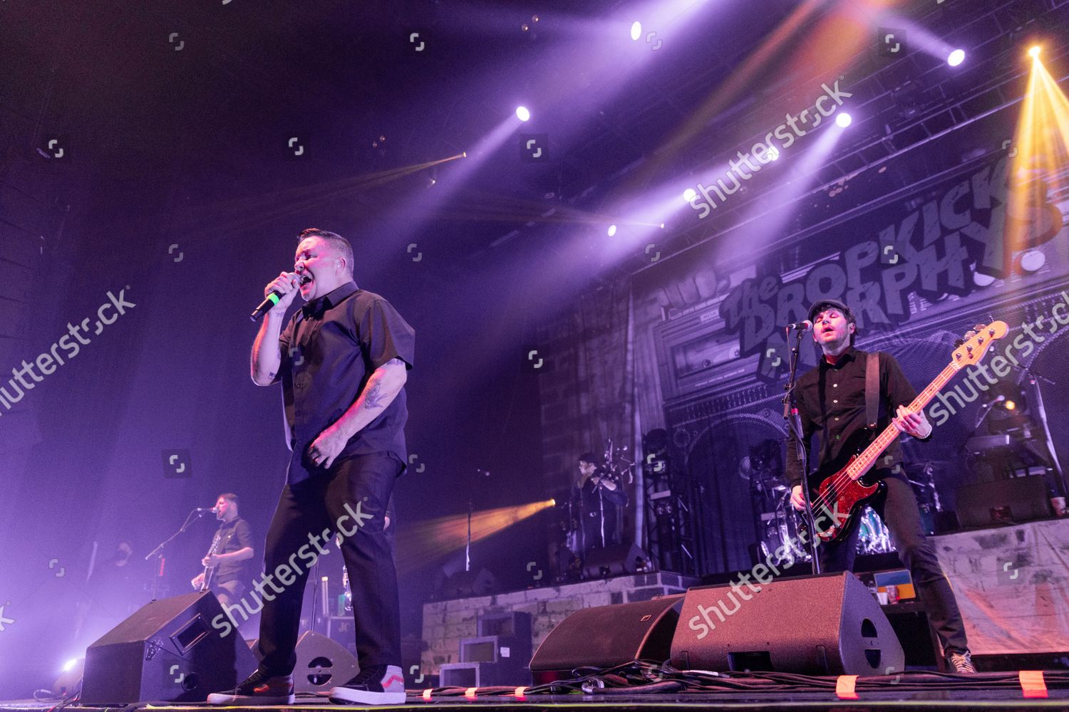 Dropkick Murphys Tim Brennan Ken Casey Editorial Stock Photo - Stock