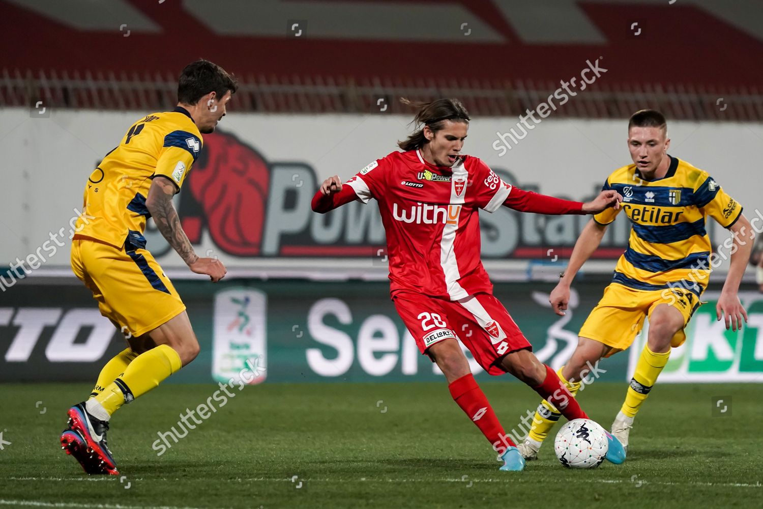 Andrea Colpani 28 Monza During Ac Editorial Stock Photo Stock Image