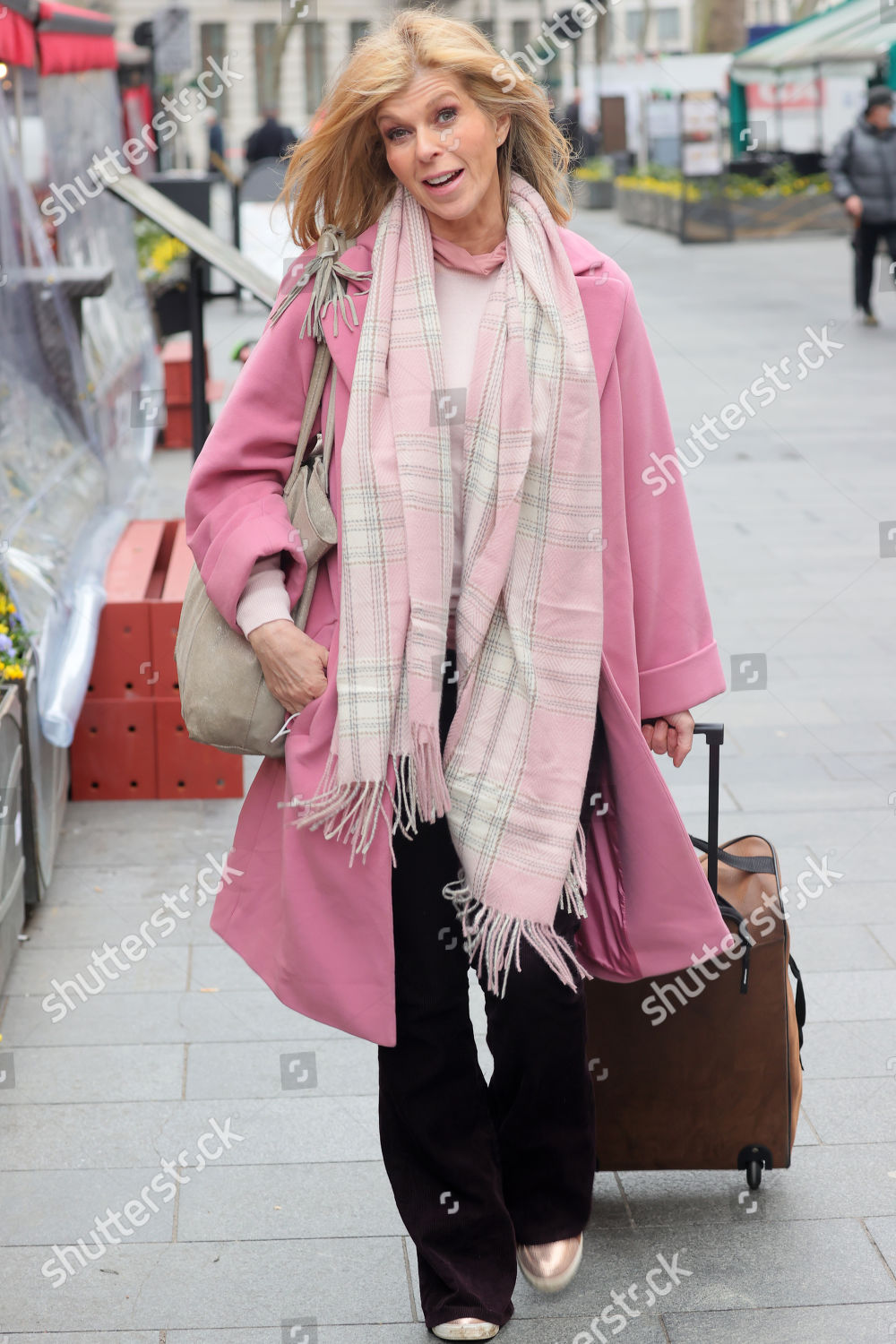 Kate Garraway Looks Pretty Pink Smooth Editorial Stock Photo - Stock ...