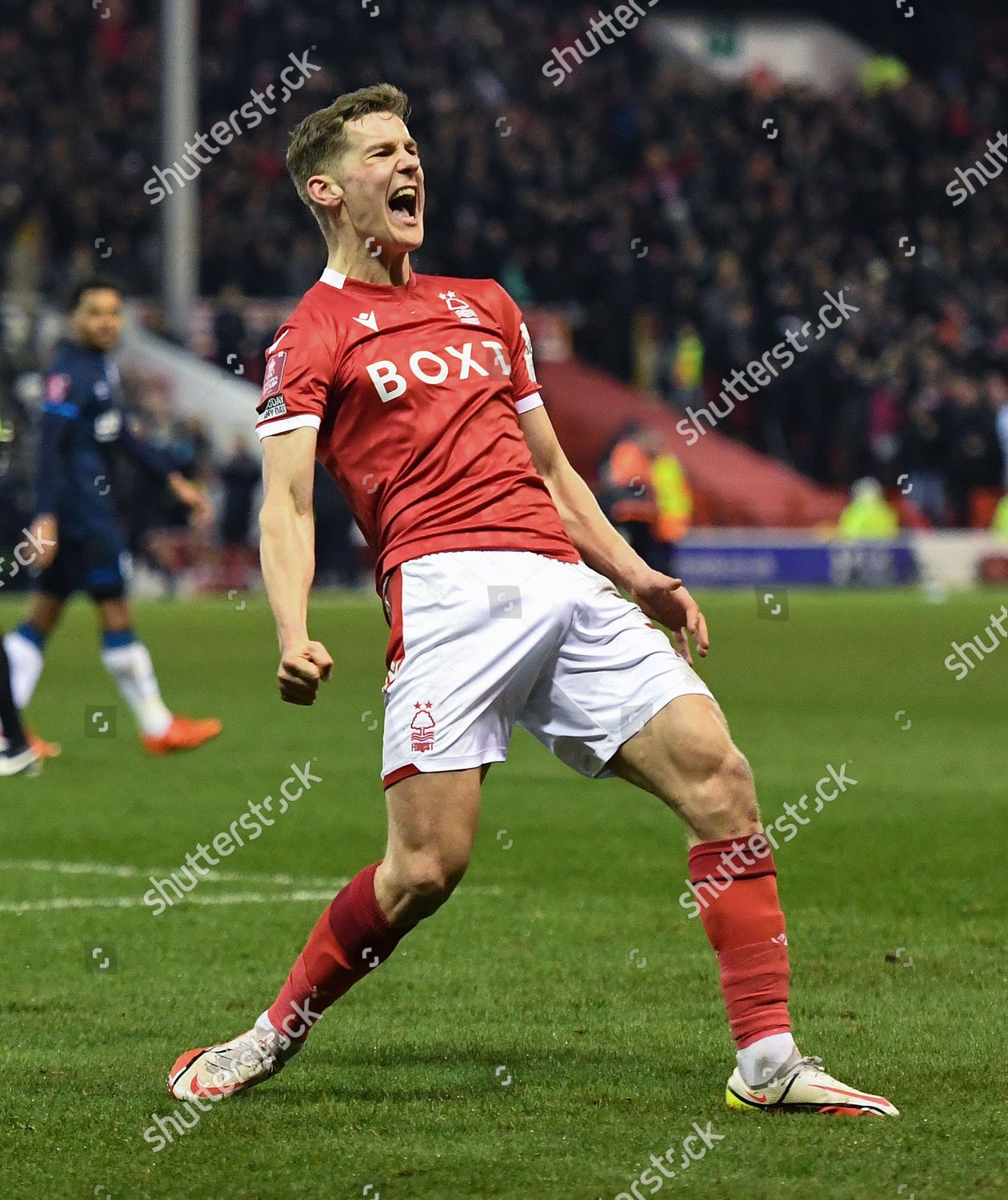 Ryan Yates Nottingham Forest Celebrates After Editorial Stock Photo ...