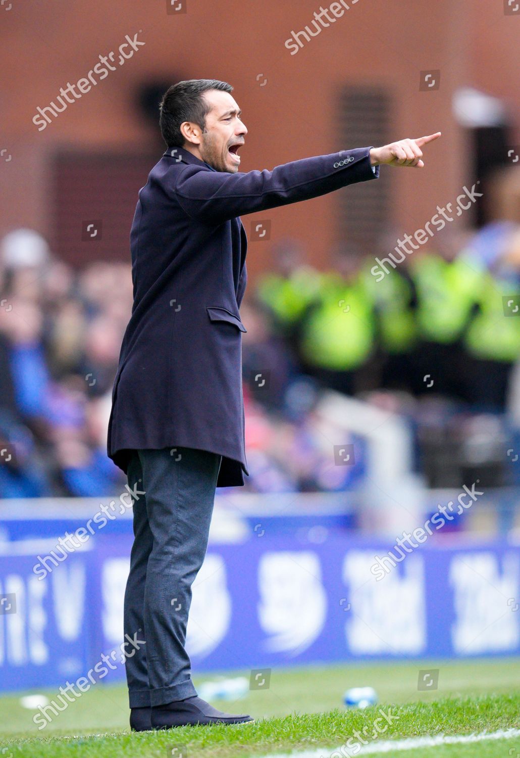 Rangers Manager Giovanni Van Bronckhorst Editorial Stock Photo Stock Image Shutterstock