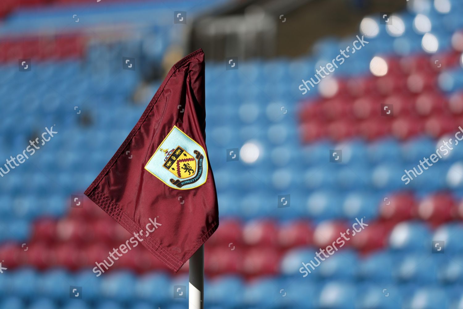 Burnley Fc Crest On Corner Flag Editorial Stock Photo - Stock Image ...