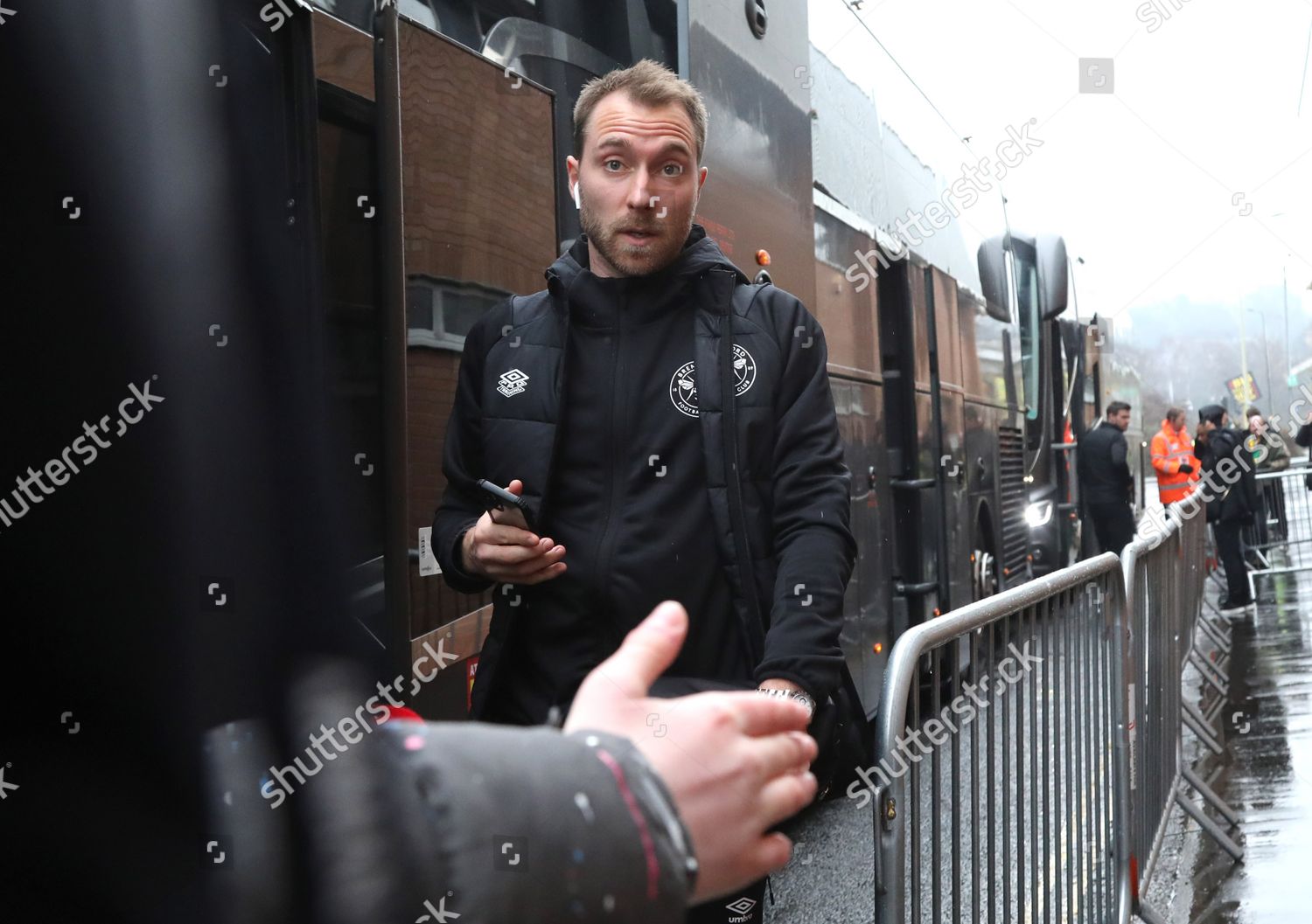 Christian Eriksen B Arrives Norwich City Editorial Stock Photo - Stock ...