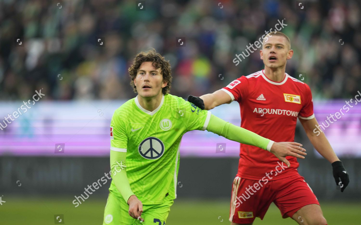 Wolfsburg Germany Jonas Wind Vfl Wolfsburg Editorial Stock Photo