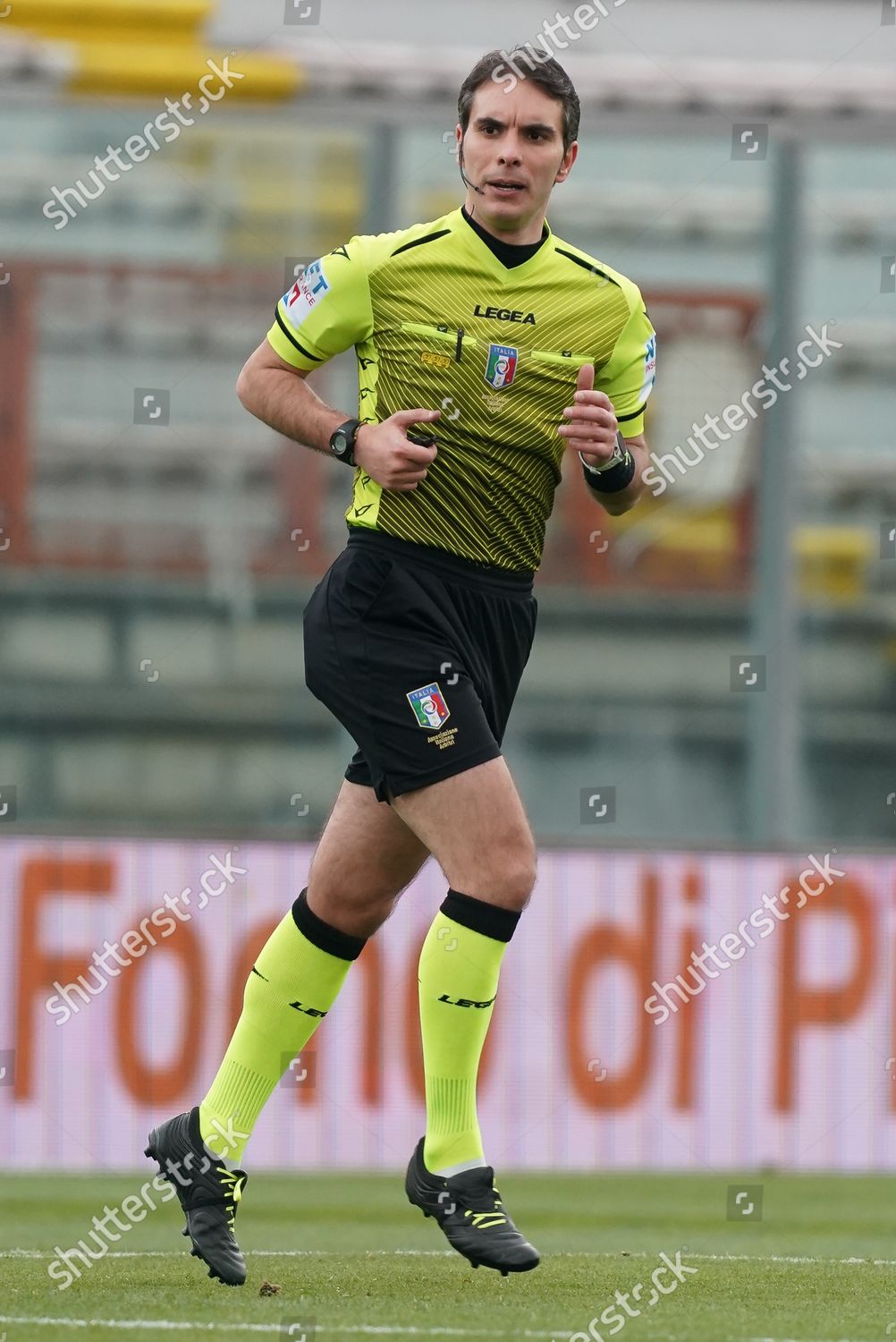 Santoro Referee Sez Messina Editorial Stock Photo Stock Image