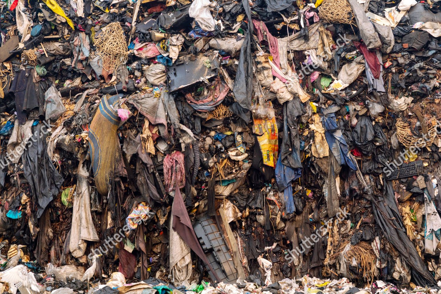 Unsellable Imported Used Clothes Rot Dumpsite Editorial Stock Photo Stock Image Shutterstock