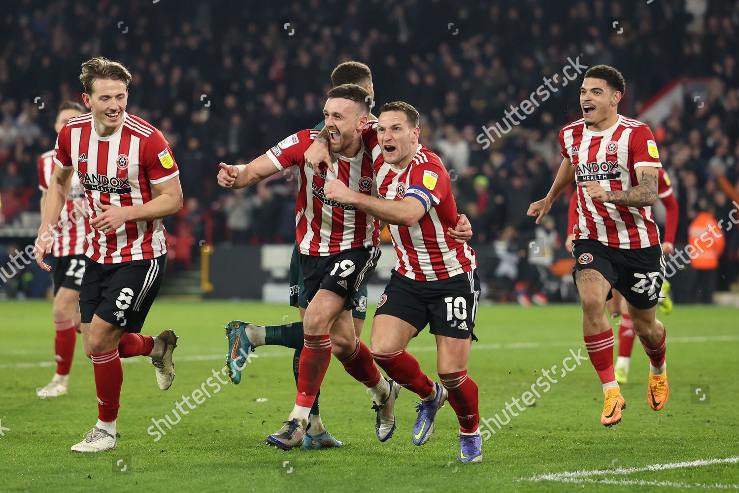 Jack Robinson Sheffield United Celebrates His Editorial Stock Photo ...