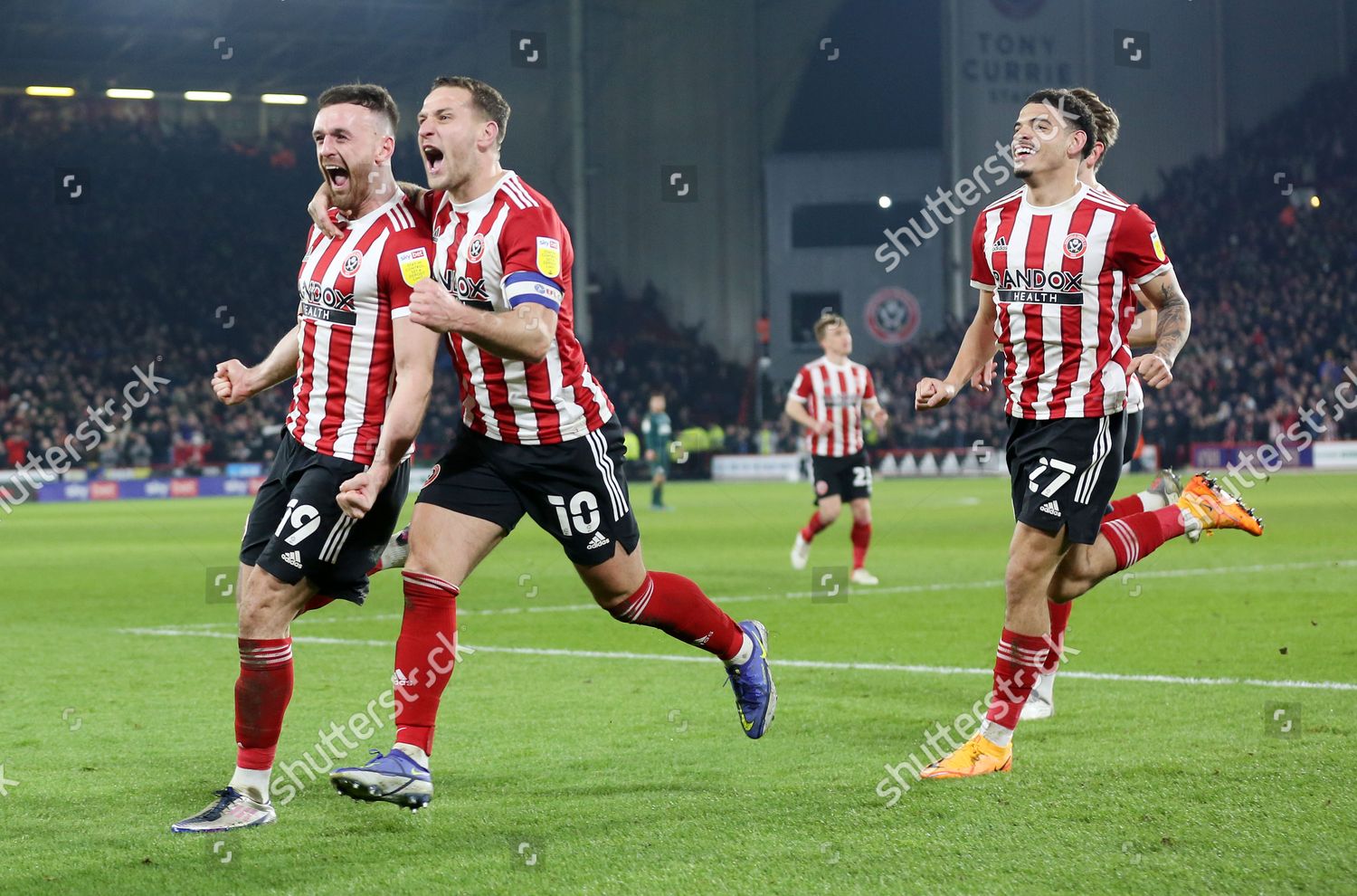 Goal Celebrations Jack Robinson Sheffield United Editorial Stock Photo ...