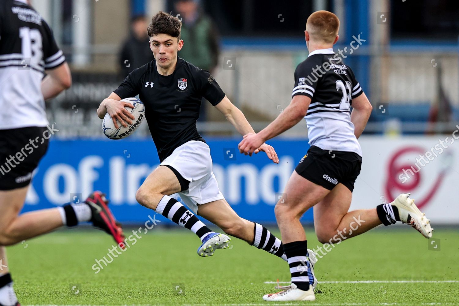 Newbridge College Vs Belvedere College Belvederes Editorial Stock