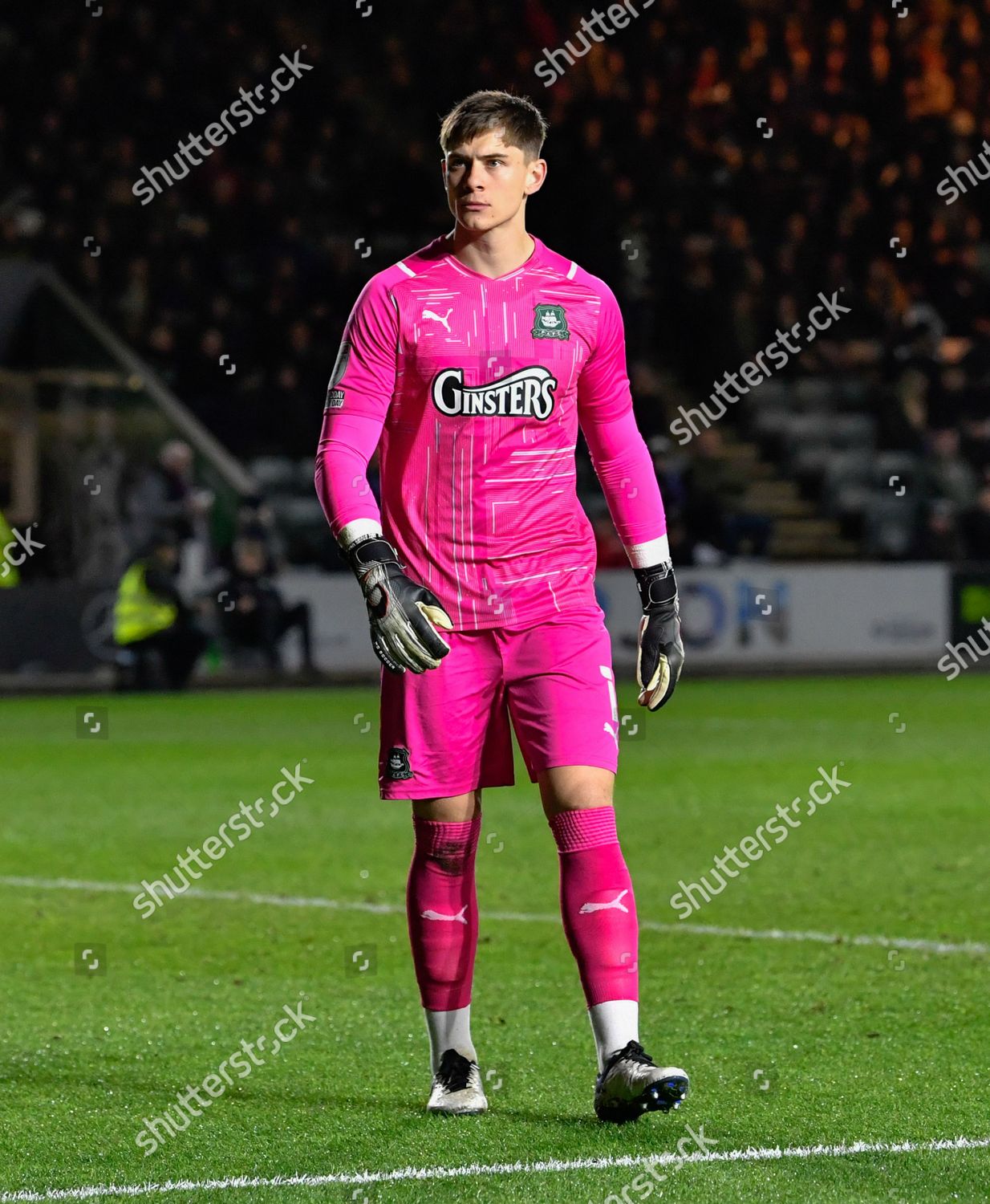 Michael Cooper 1 Plymouth Argyle During Editorial Stock Photo