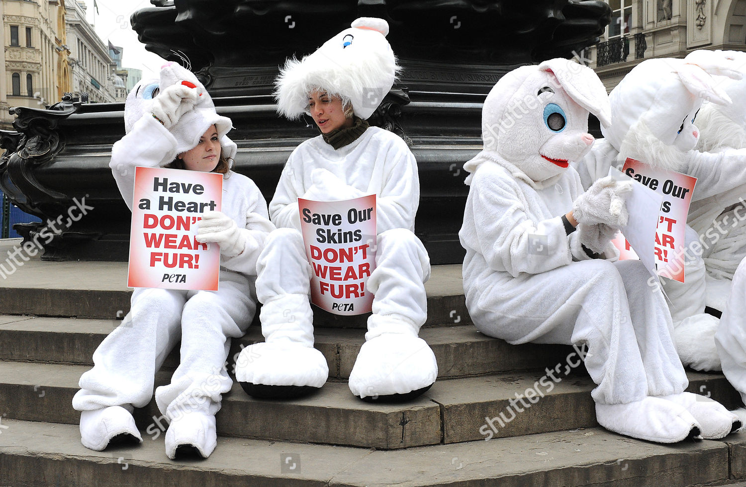 Protesting Peta Rabbits Editorial Stock Photo - Stock Image | Shutterstock
