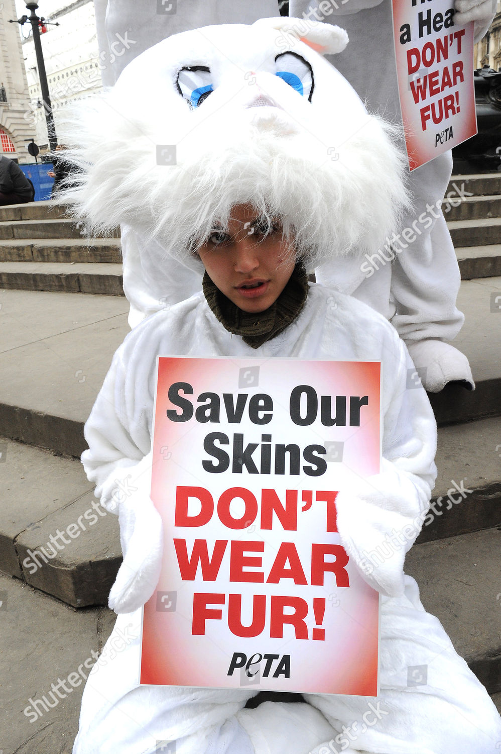 Protesting Peta Rabbits Editorial Stock Photo - Stock Image | Shutterstock