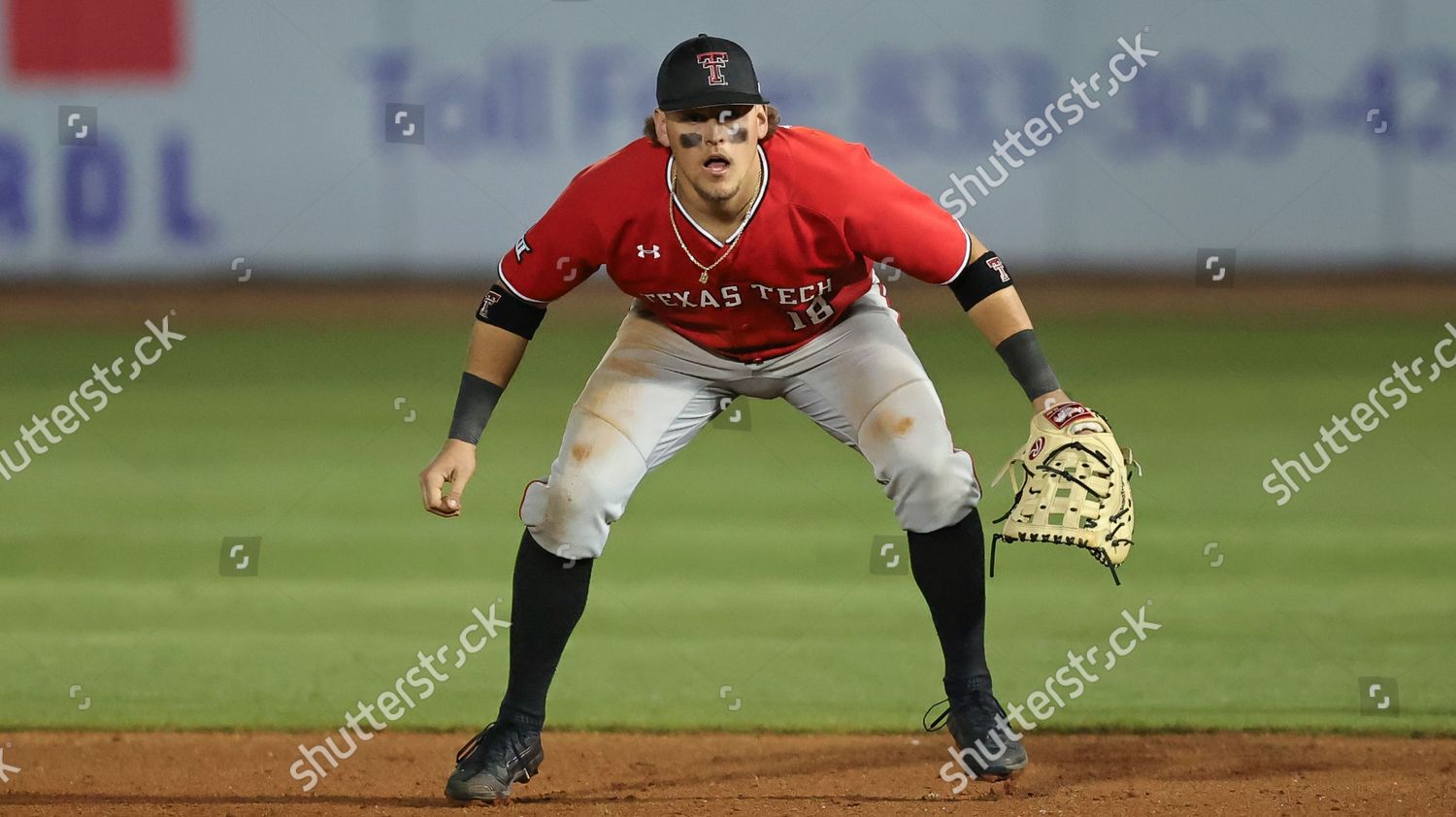 Texas Tech Red Raiders Jersey 18 Cole Stilwell College Baseball