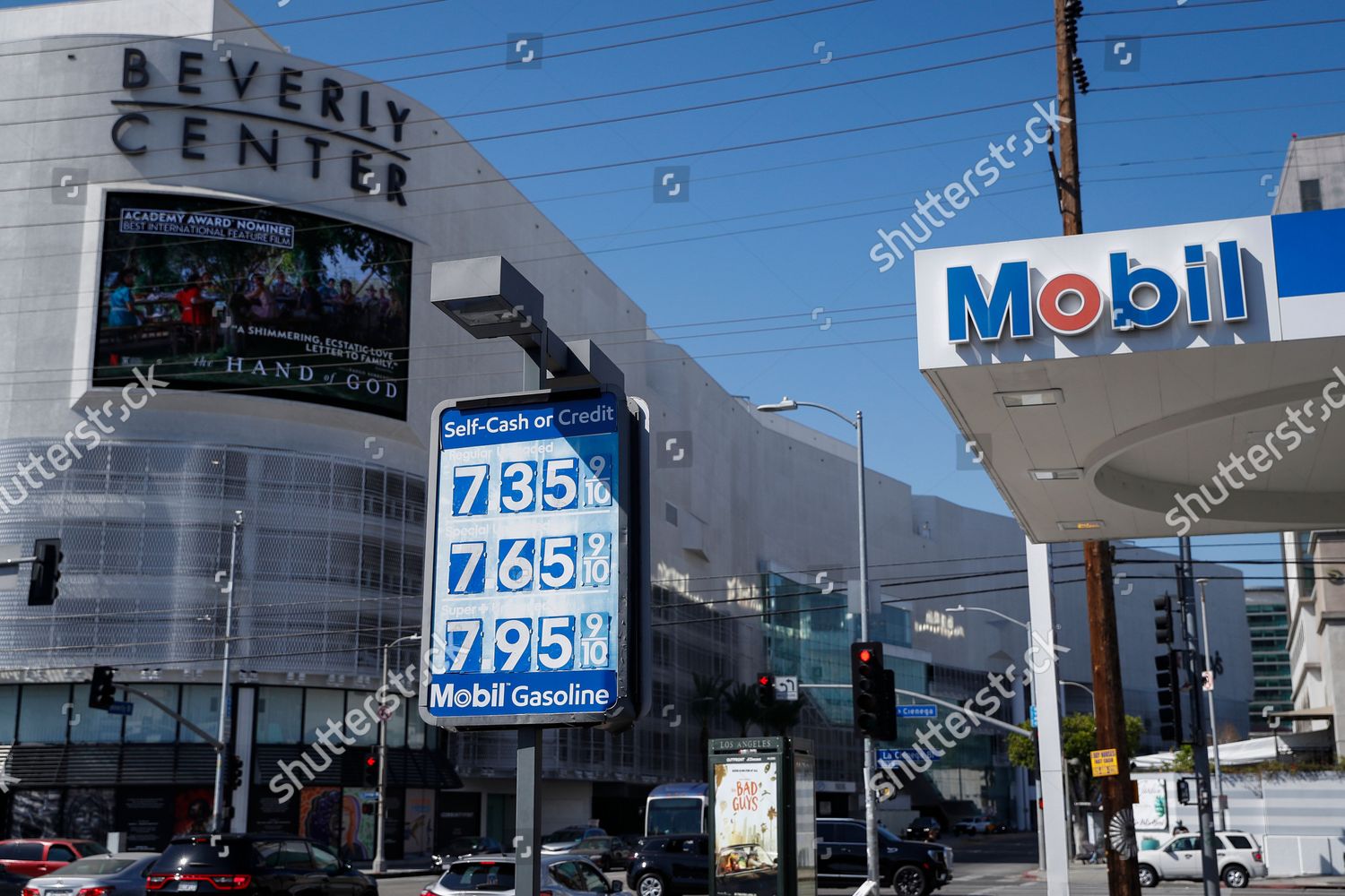 gasoline-prices-per-gallon-displayed-mobil-editorial-stock-photo