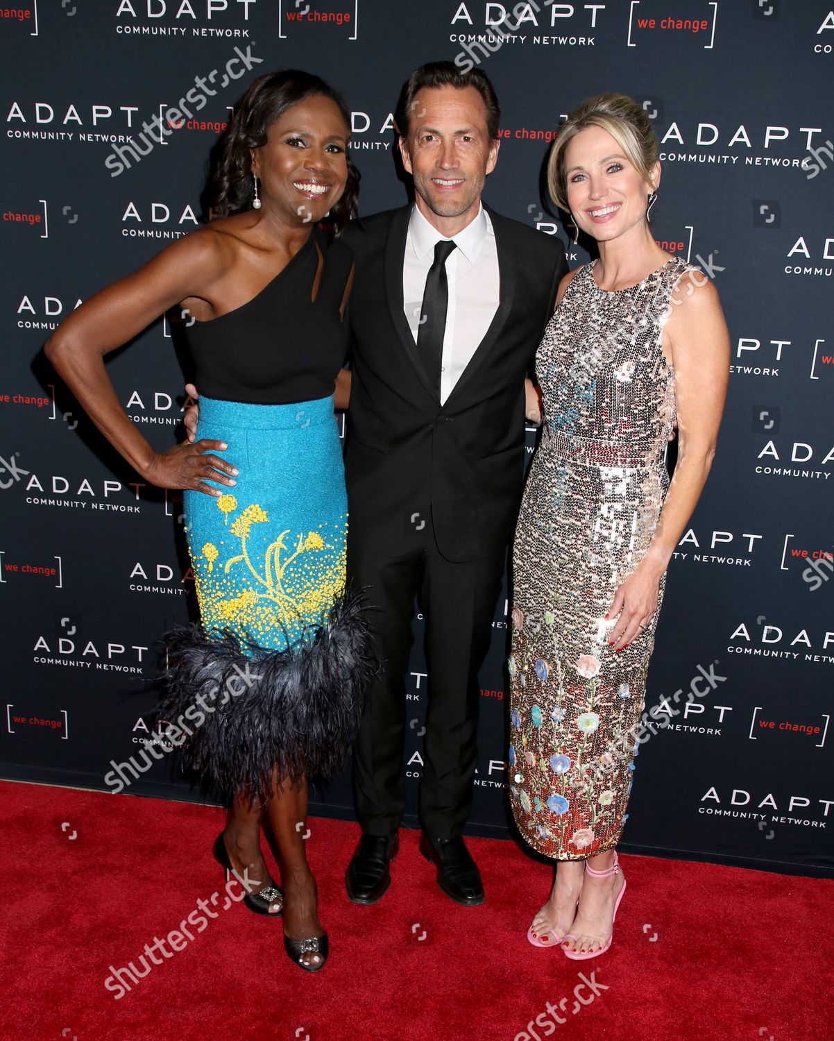 Deborah Roberts Andrew Shue Amy Robach Editorial Stock Photo - Stock ...