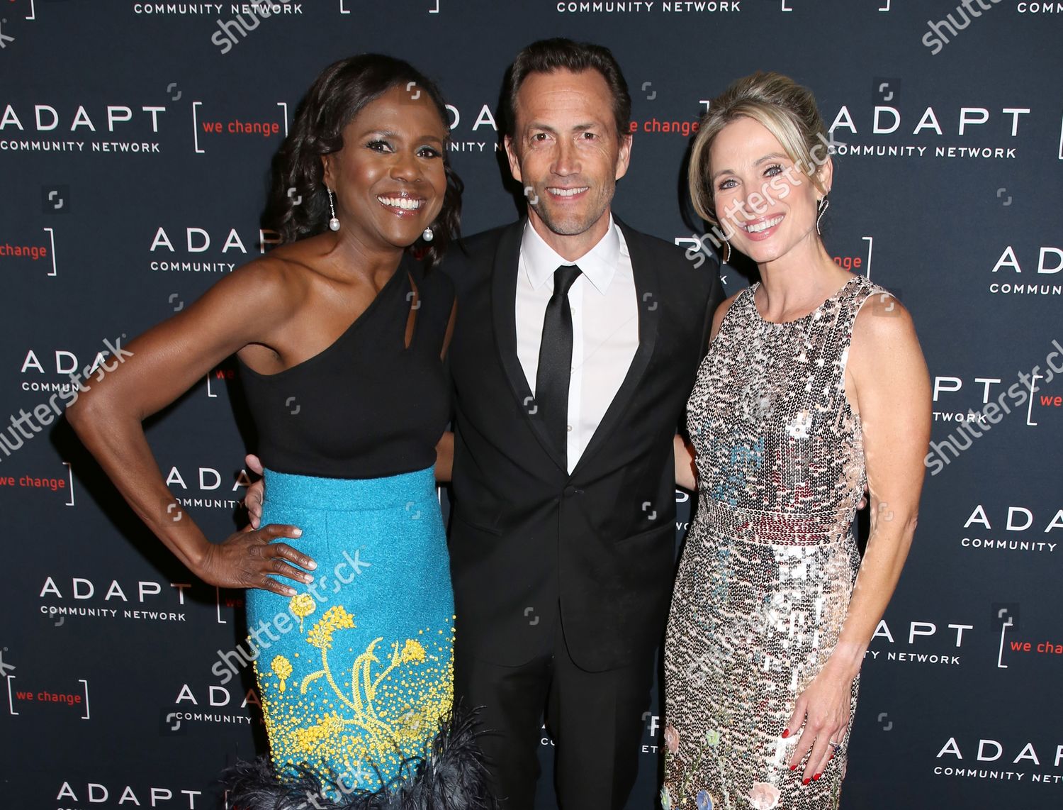 Deborah Roberts Andrew Shue Amy Robach Editorial Stock Photo - Stock ...