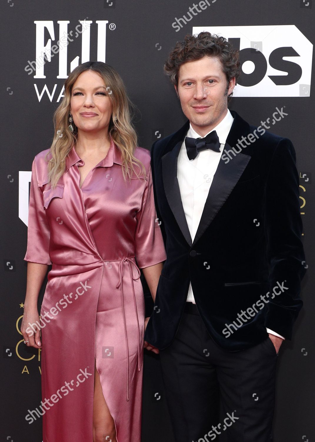 Kiele Sanchez Zach Gilford Editorial Stock Photo - Stock Image