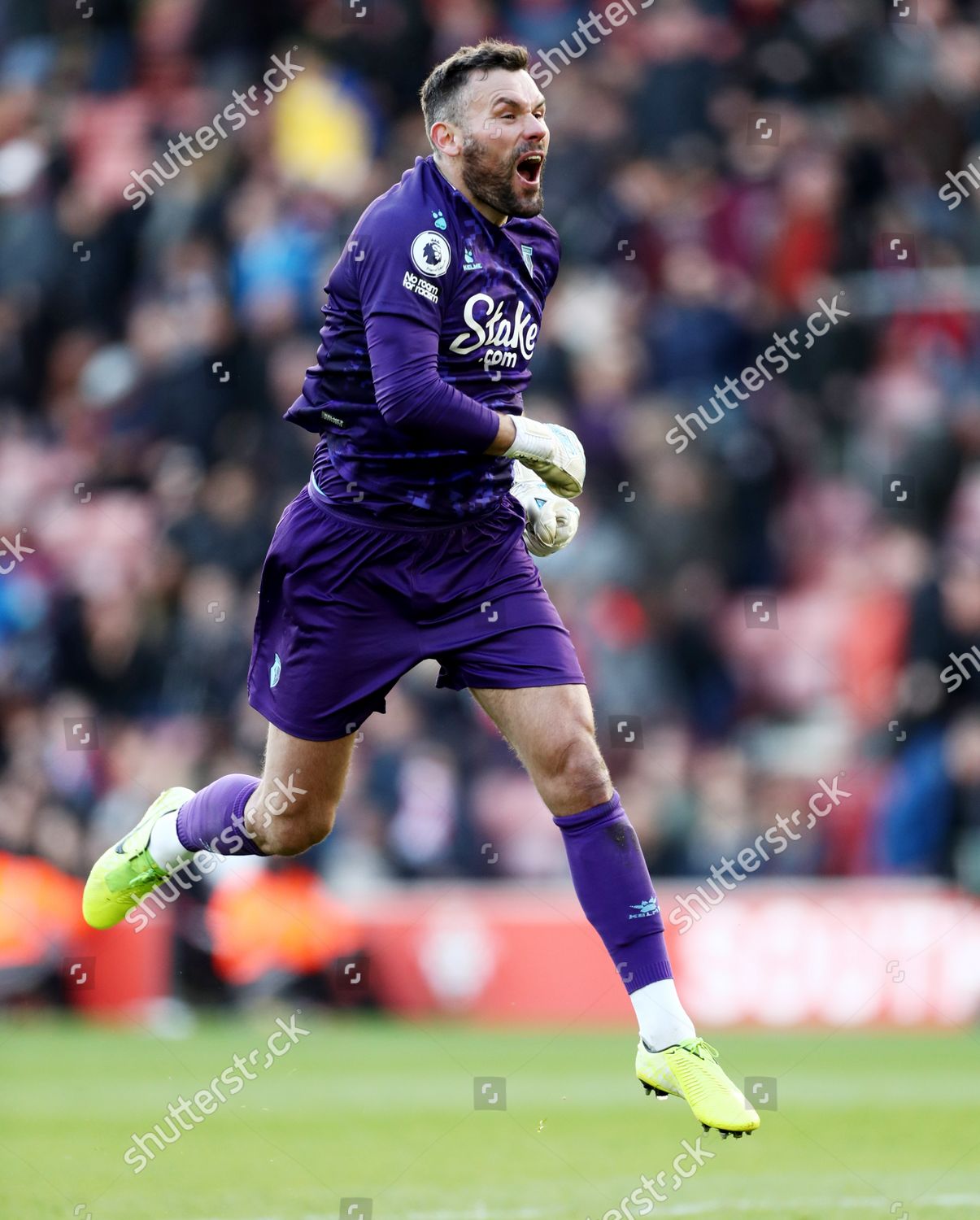 Ben Foster Watford Celebrates Full Time Editorial Stock Photo - Stock ...