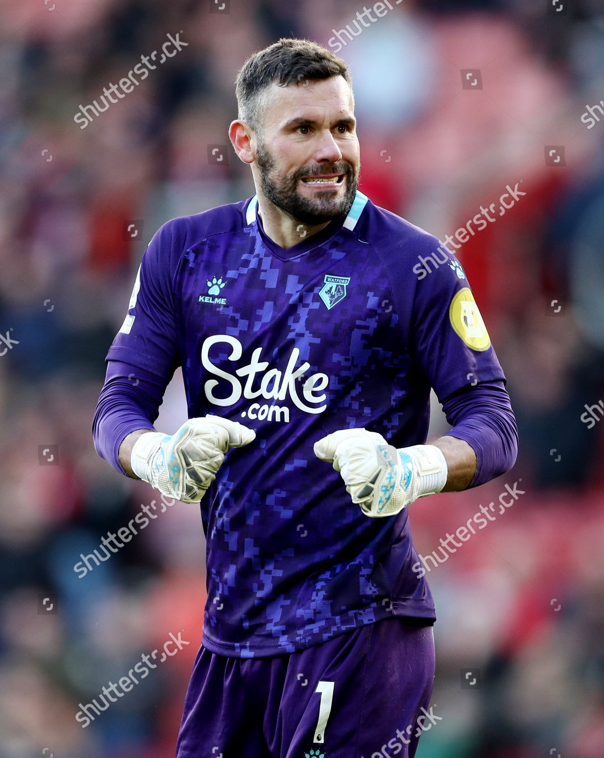 Ben Foster Watford Celebrates Editorial Stock Photo - Stock Image ...