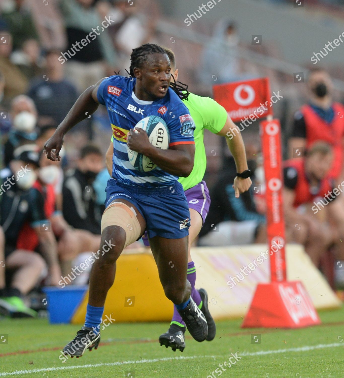 Seabelo Senatla Stormers During United Rugby Editorial Stock Photo