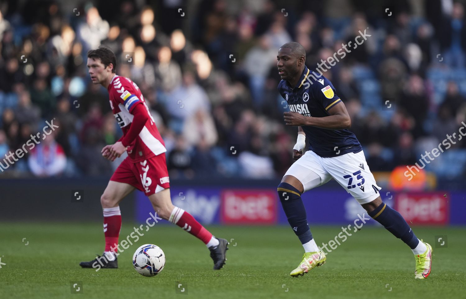 Benik Afobe Millwall Editorial Stock Photo - Stock Image | Shutterstock