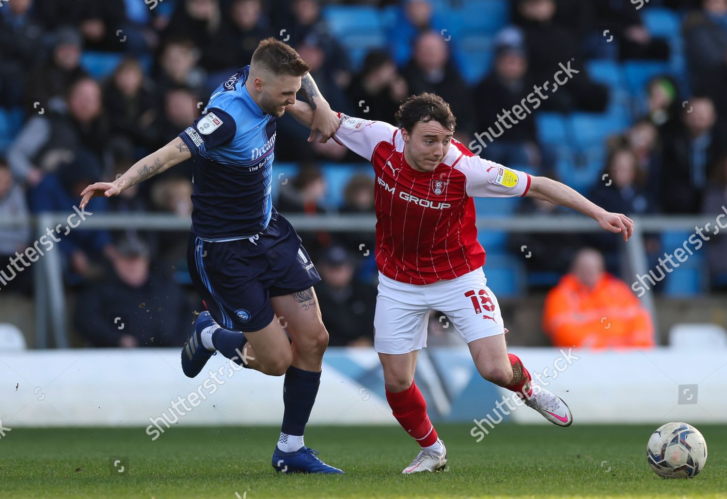 Ollie Rathbone Rotherham United Under Pressure Editorial Stock Photo ...