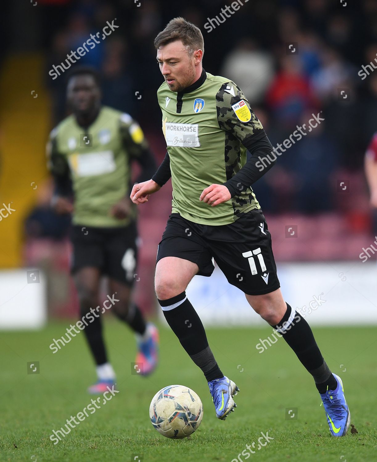 Freddie Sears Colchester United Editorial Stock Photo - Stock Image 