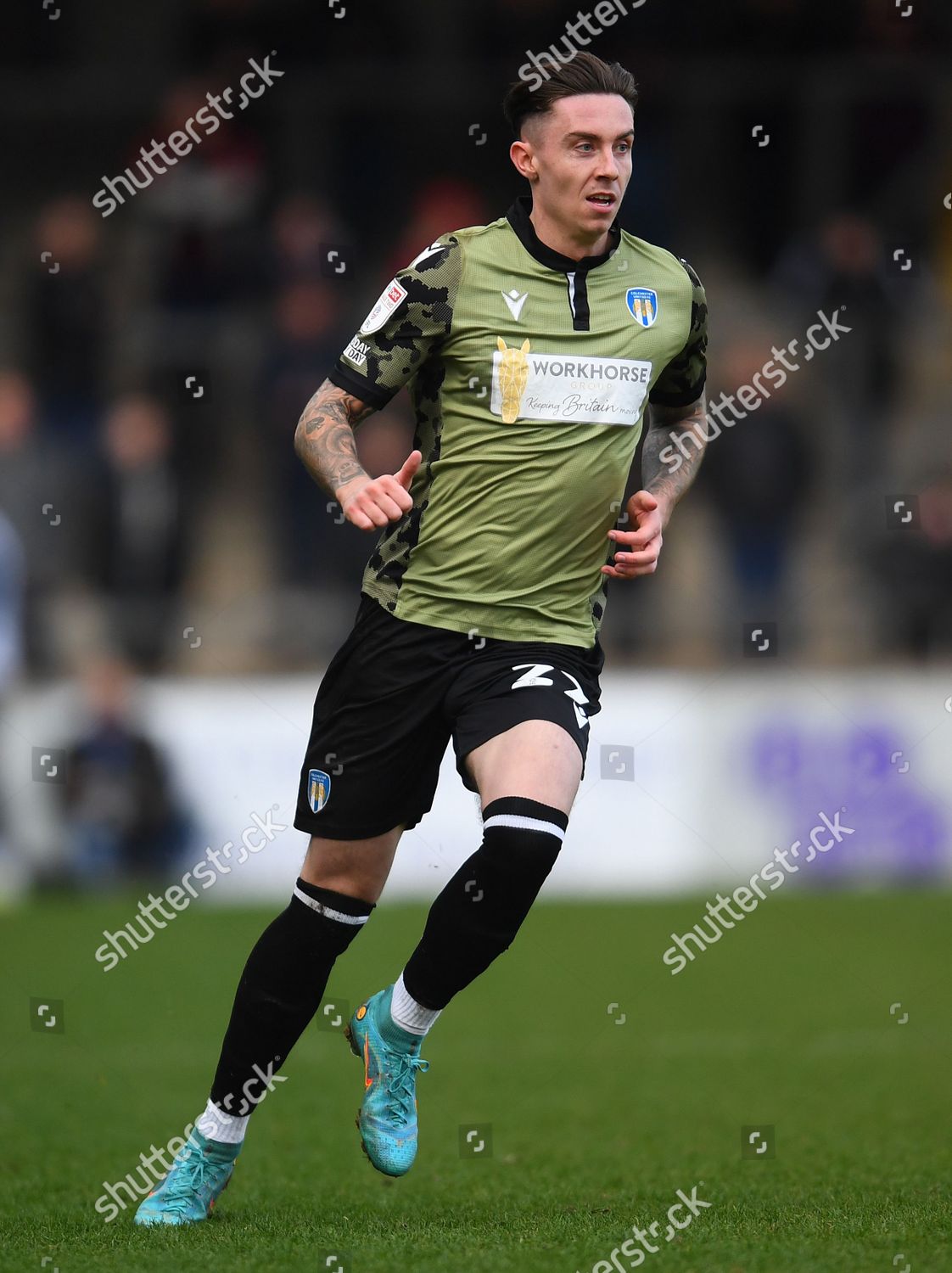 Cameron Coxe Colchester United Editorial Stock Photo Stock Image