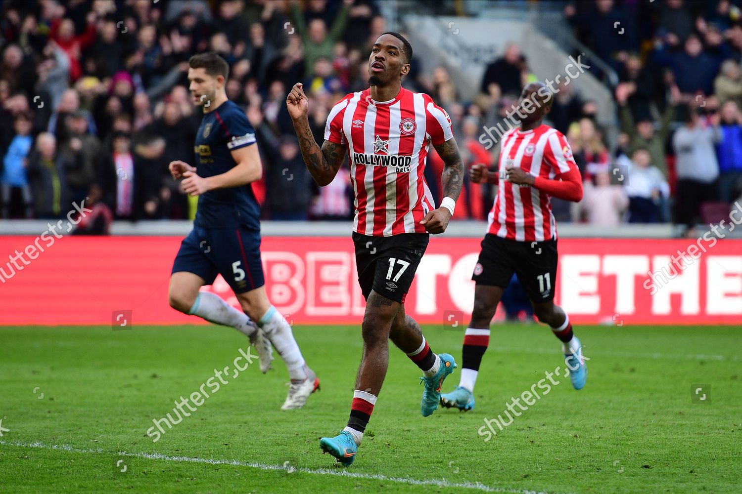 Goal Celebrations Ivan Toney Brentford Having Editorial Stock Photo ...