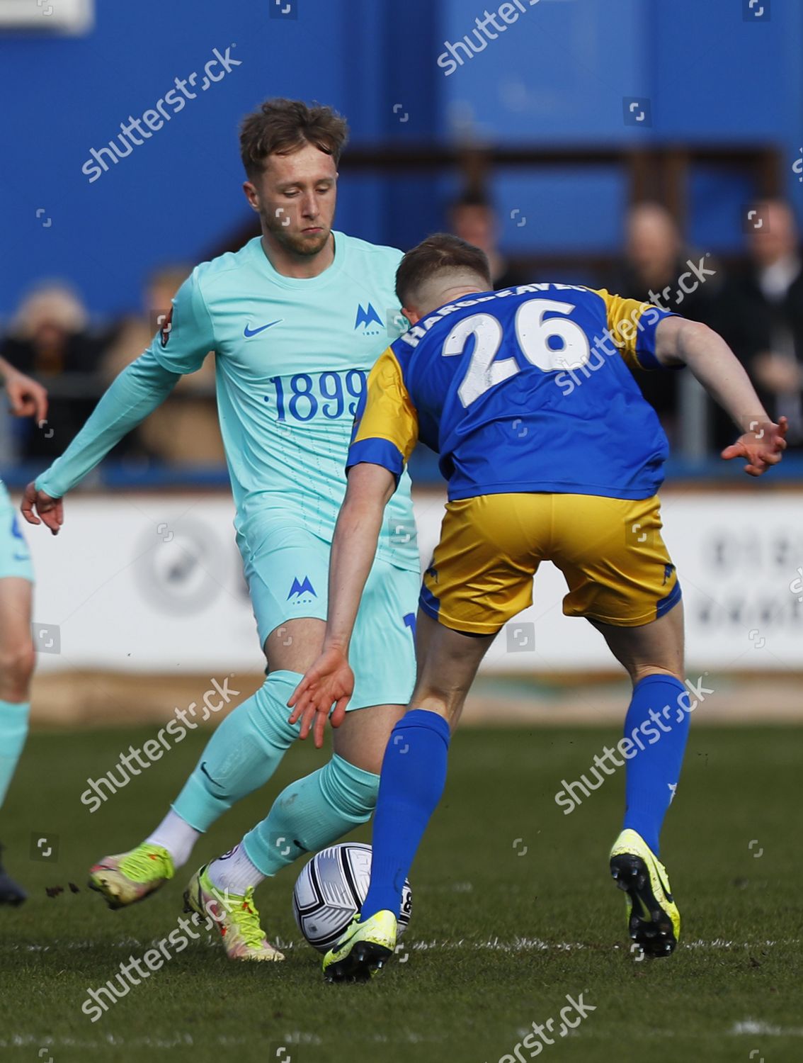 Torquay United Player Stephen Wearne Passes Editorial Stock Photo ...