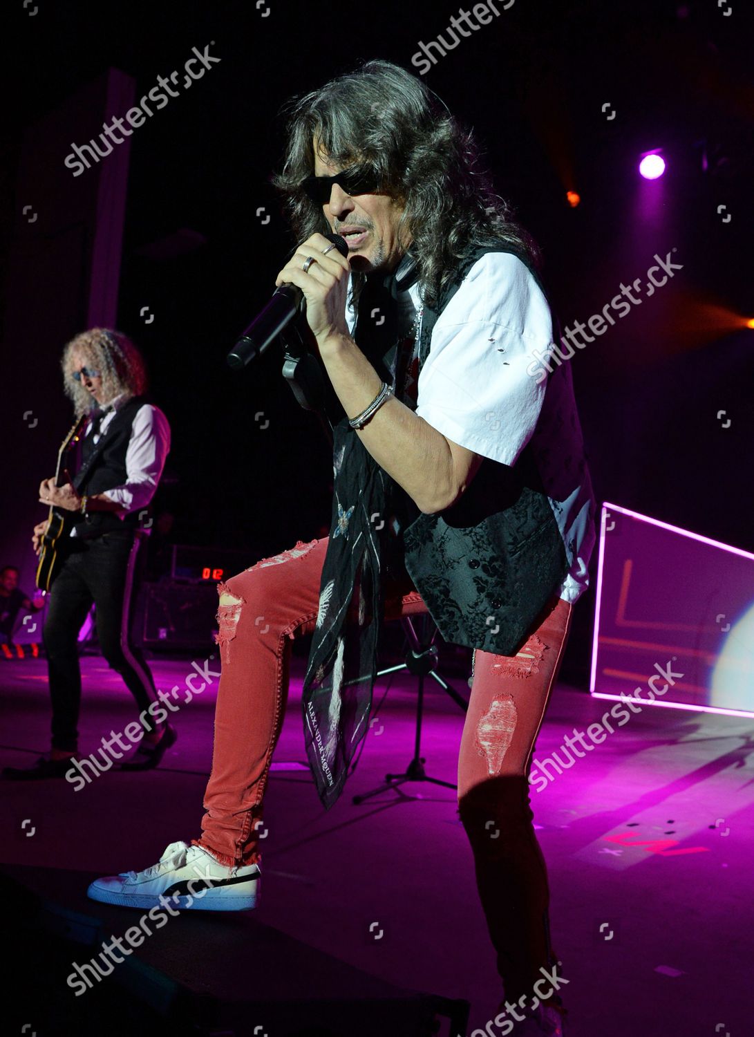 Kelly Hansen Foreigner Performs During Greatest Editorial Stock Photo ...