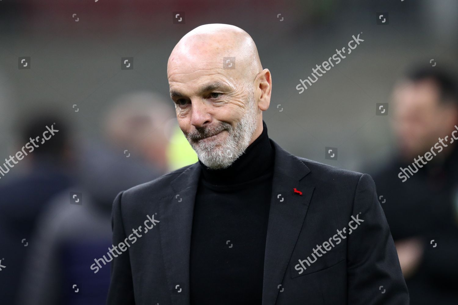 Stefano Pioli Head Coach Ac Milan Editorial Stock Photo - Stock Image ...