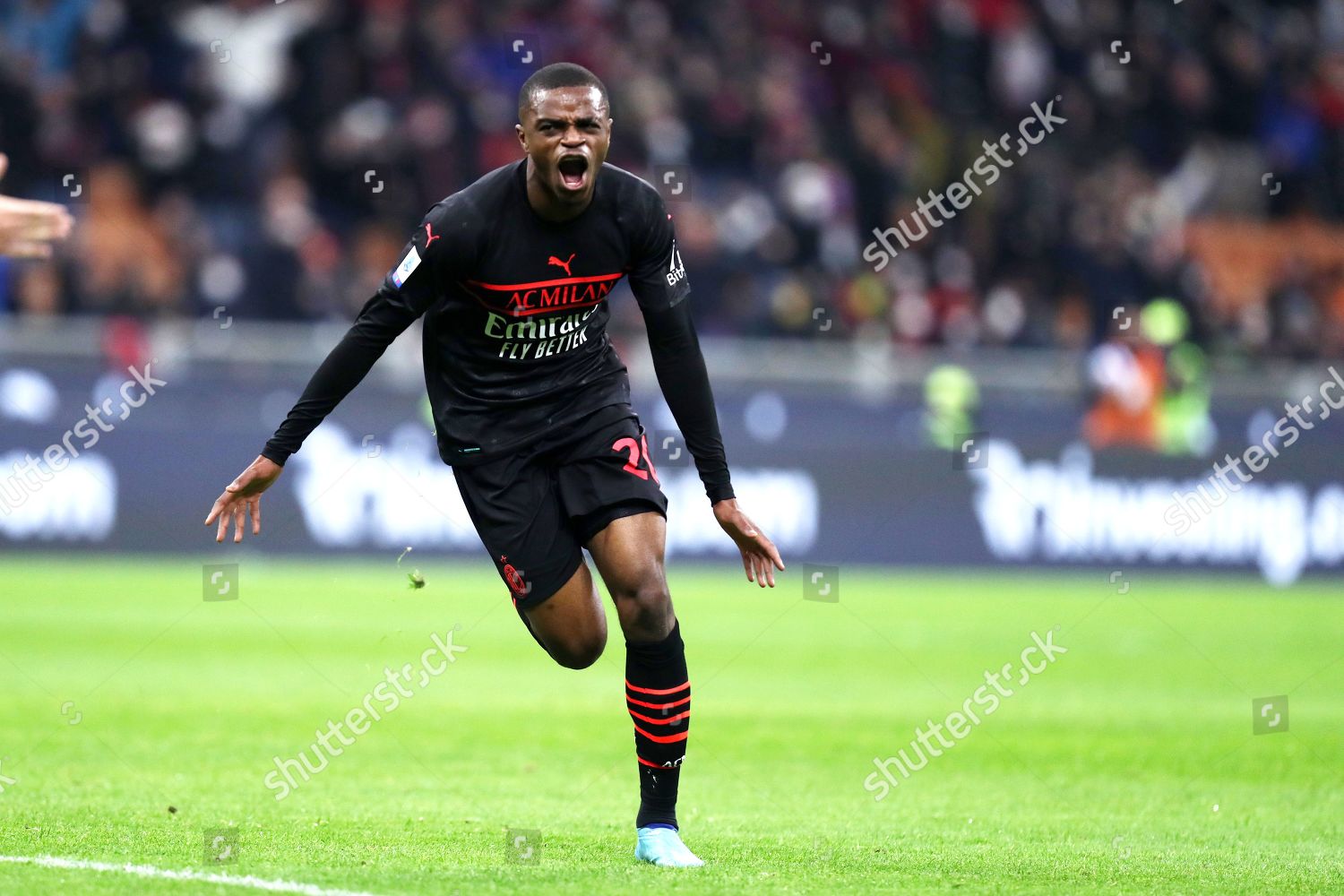 Pierre Kalulu Ac Milan Celebrates After Editorial Stock Photo - Stock ...