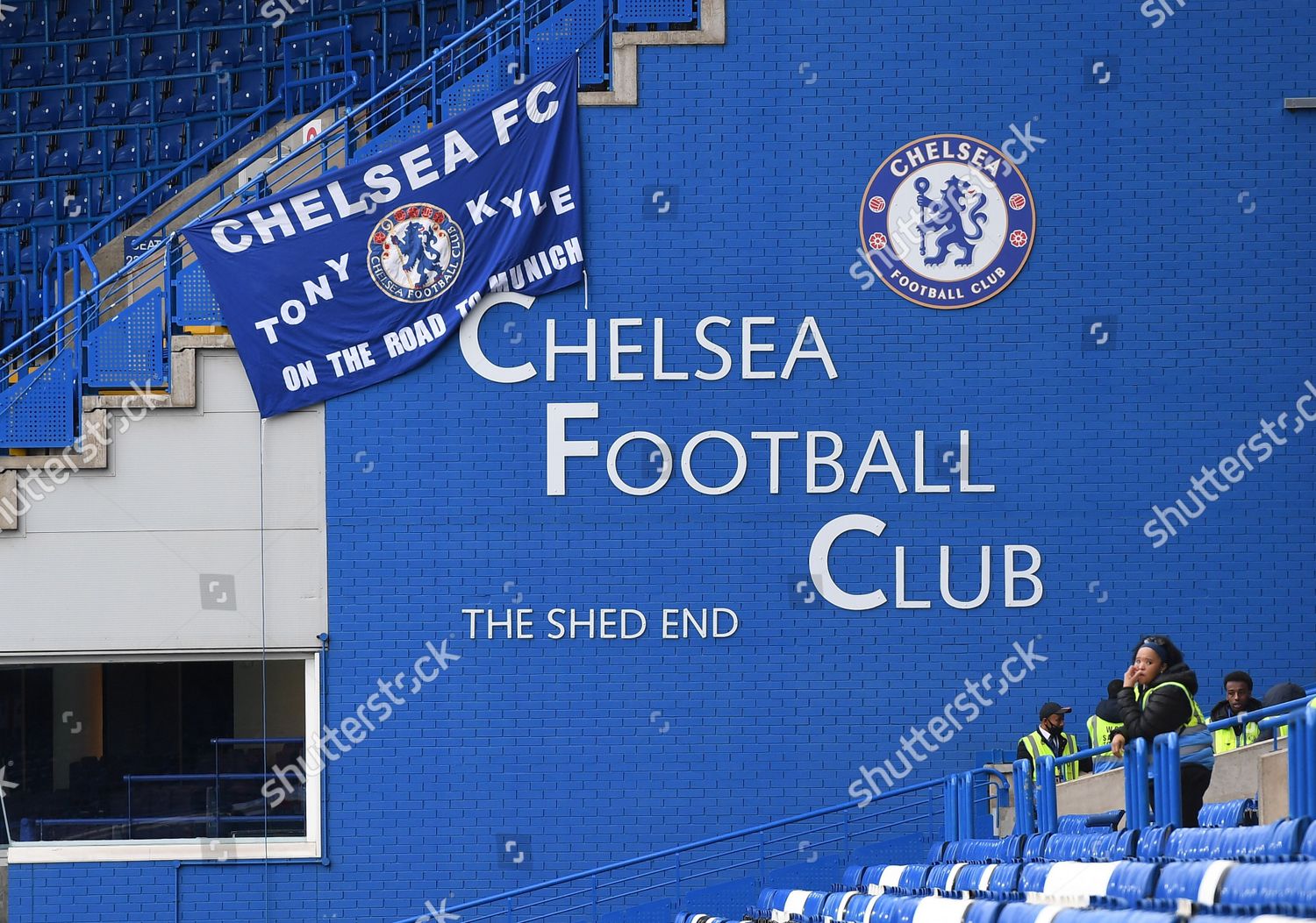 View Shed End Sign Inside Stadium Editorial Stock Photo - Stock Image ...