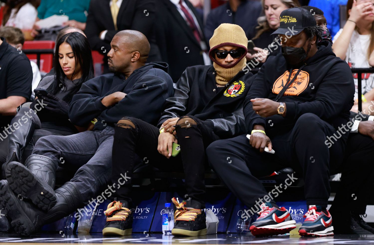 Rapper Kanye West Girlfriend Chaney Jones Editorial Stock Photo - Stock ...