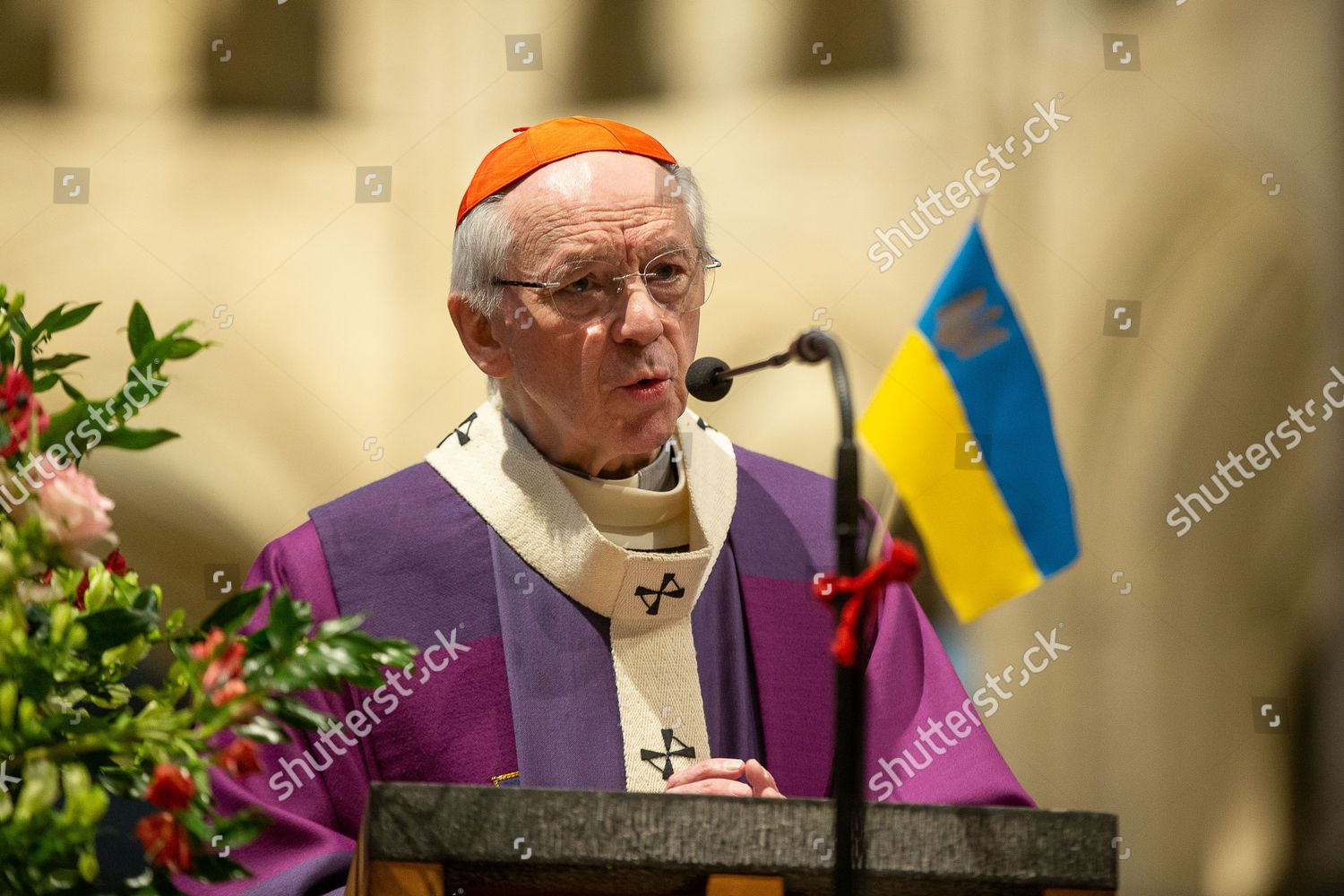 Cardinal Archbishop Jozef De Kesel Pictured Editorial Stock Photo ...