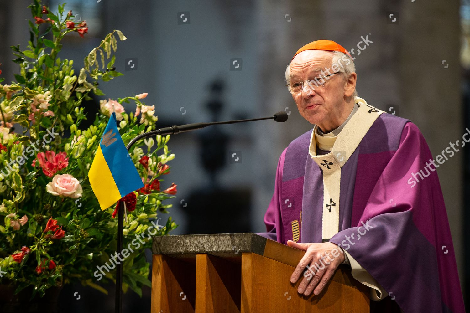 Cardinal Archbishop Jozef De Kesel Pictured Editorial Stock Photo ...