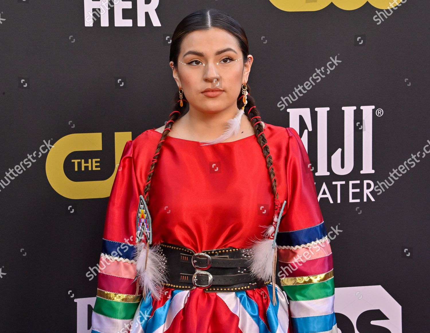 Paulina Alexis Attends 27th Annual Critics Editorial Stock Photo
