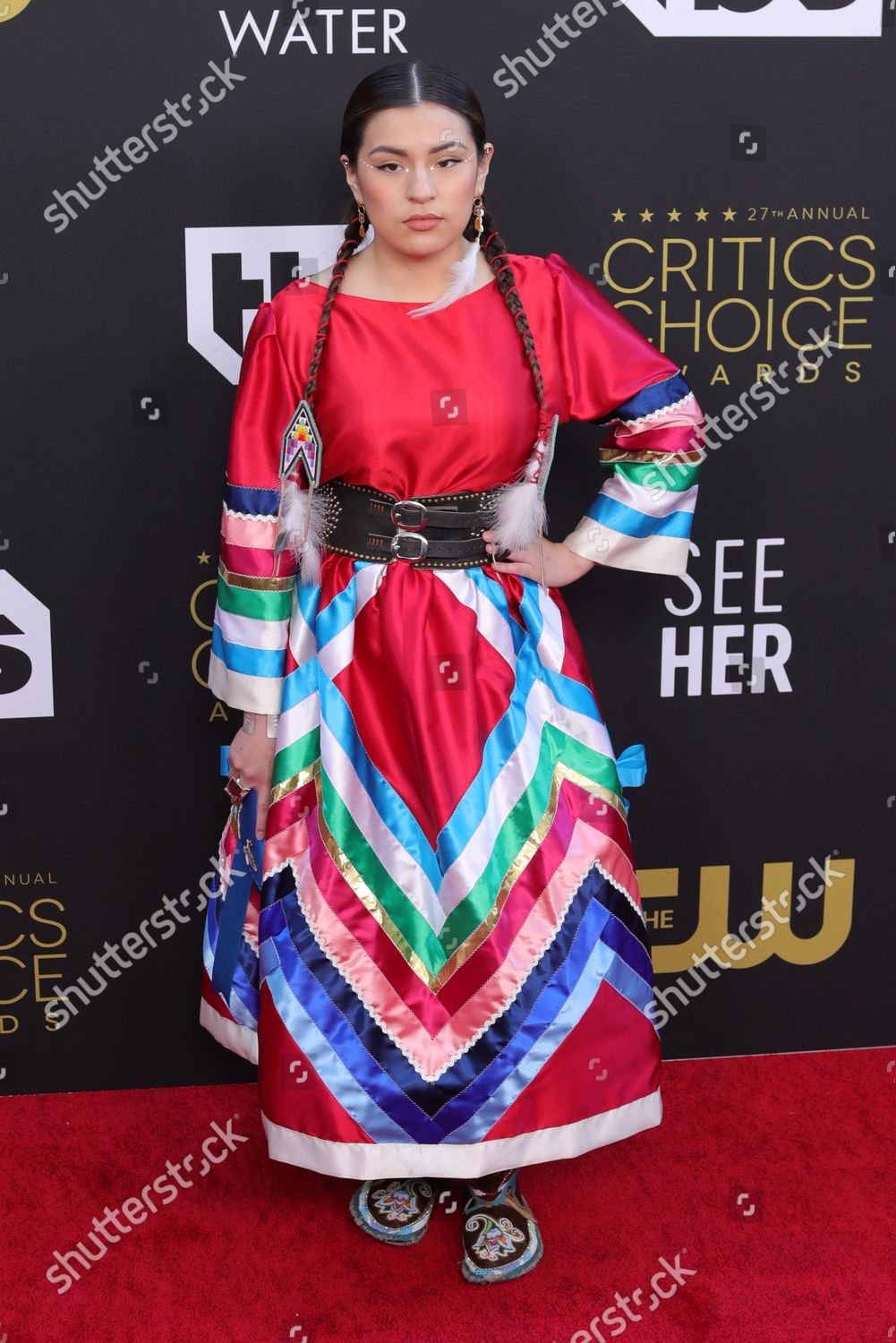 Actress Paulina Alexis Attends 27th Critics Editorial Stock Photo
