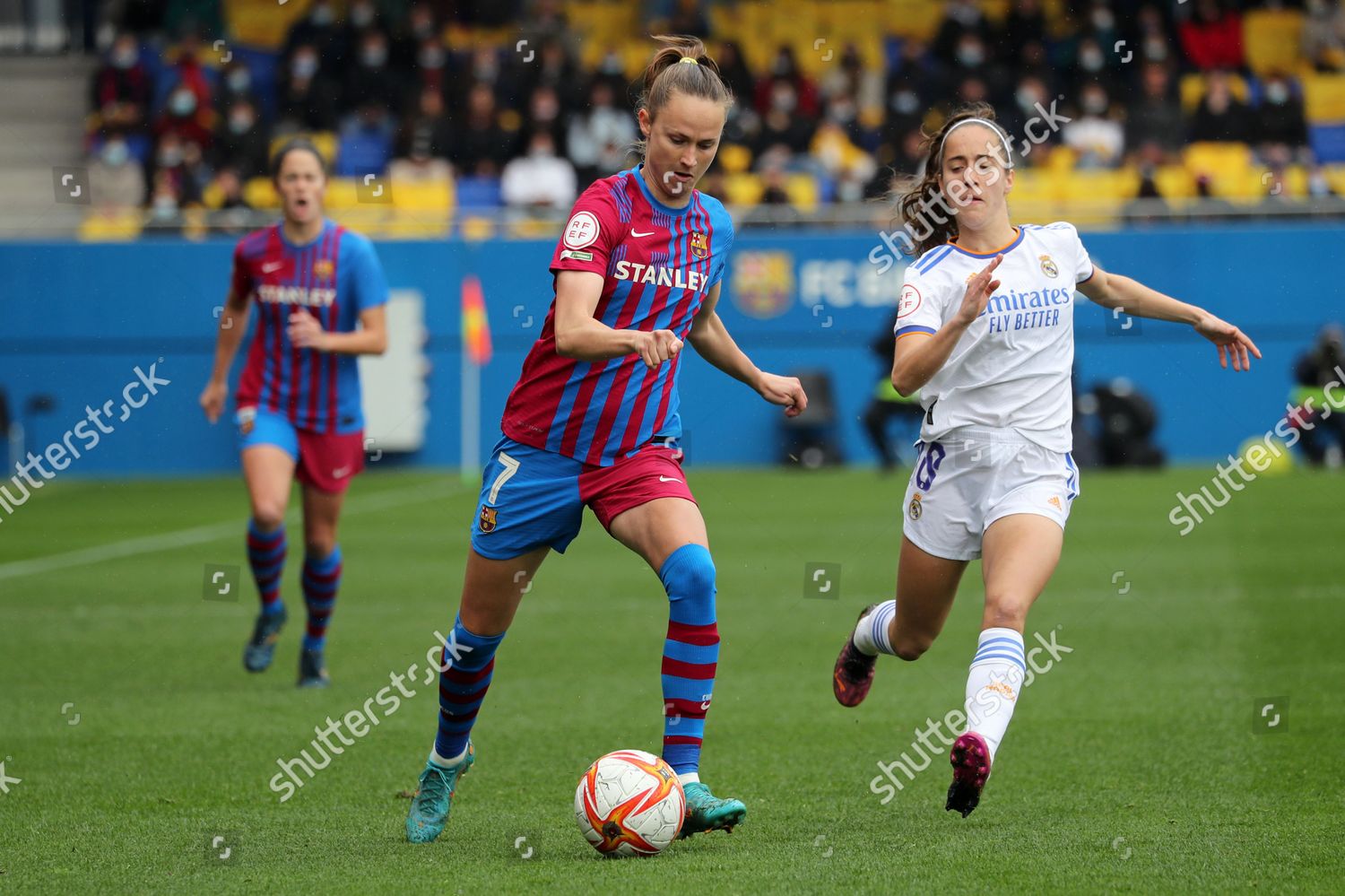 Caroline Graham Hansen Fc Barcelona Celebrate Editorial Stock Photo - Stock  Image