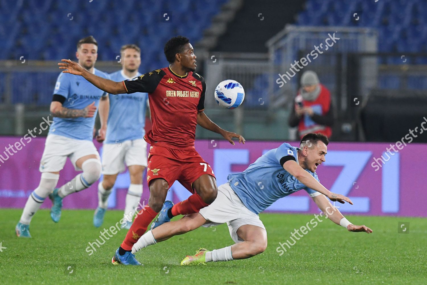 DAVID OKEREKE VENEZIA FC PATRIC SS Editorial Stock Photo - Stock Image ...