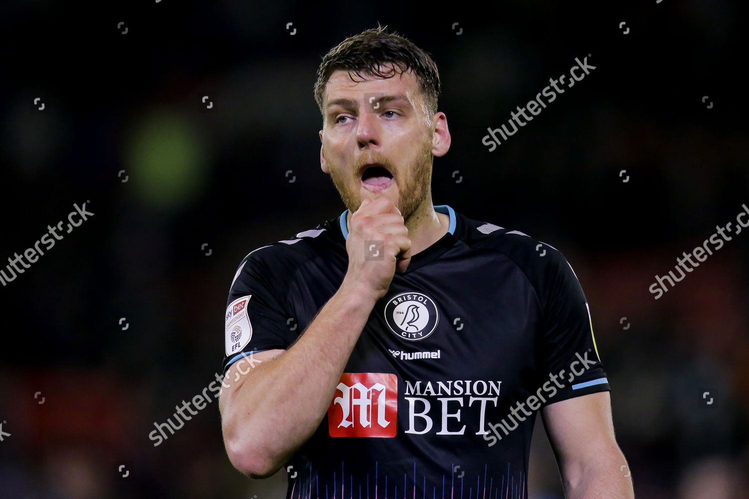 Chris Martin Bristol City Cuts Dejected Editorial Stock Photo - Stock 