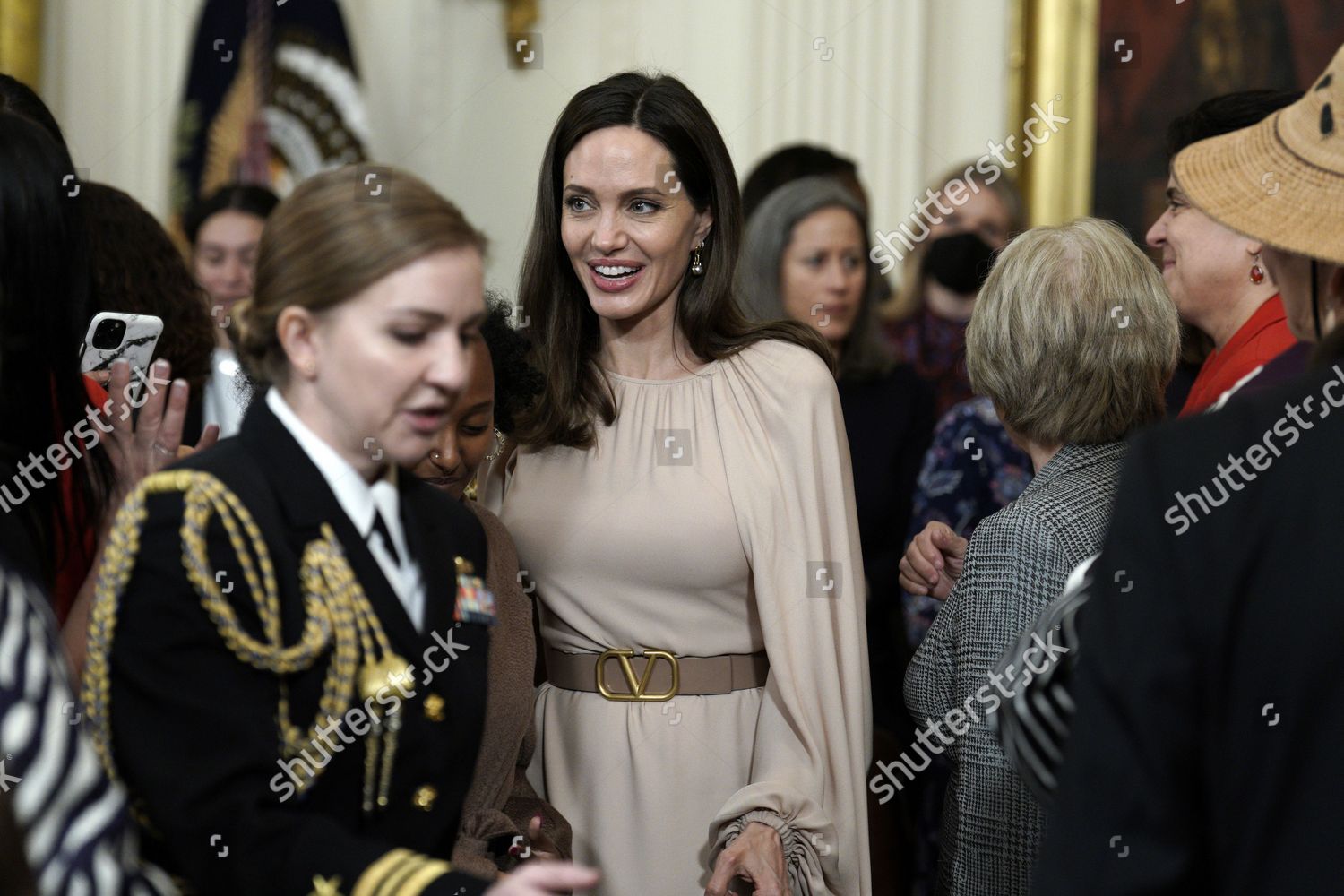 Angelina Jolie Attends Biden's Signing of Violence Against Women
